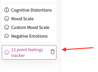 saved custom mood scale