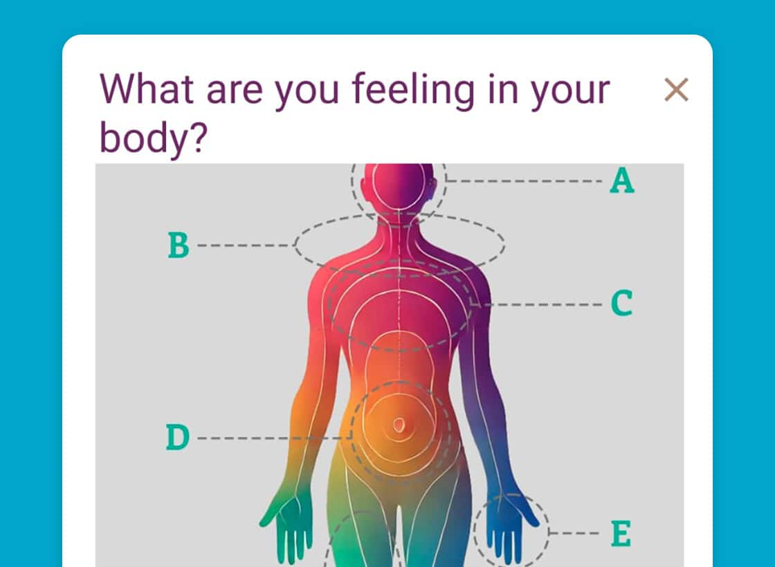 featured image for mobile app view of body scan for nervous system dysregulation