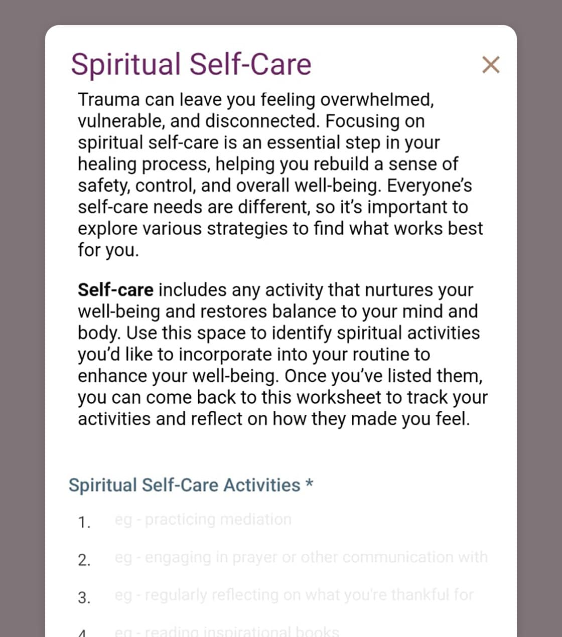 spiritual self care featured image