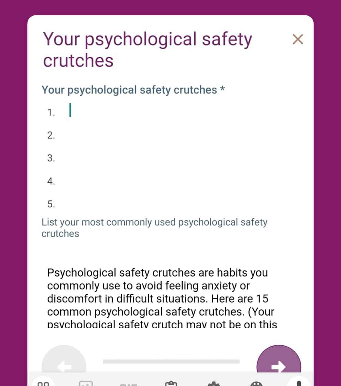 tracking your psychological safety crutches featured image