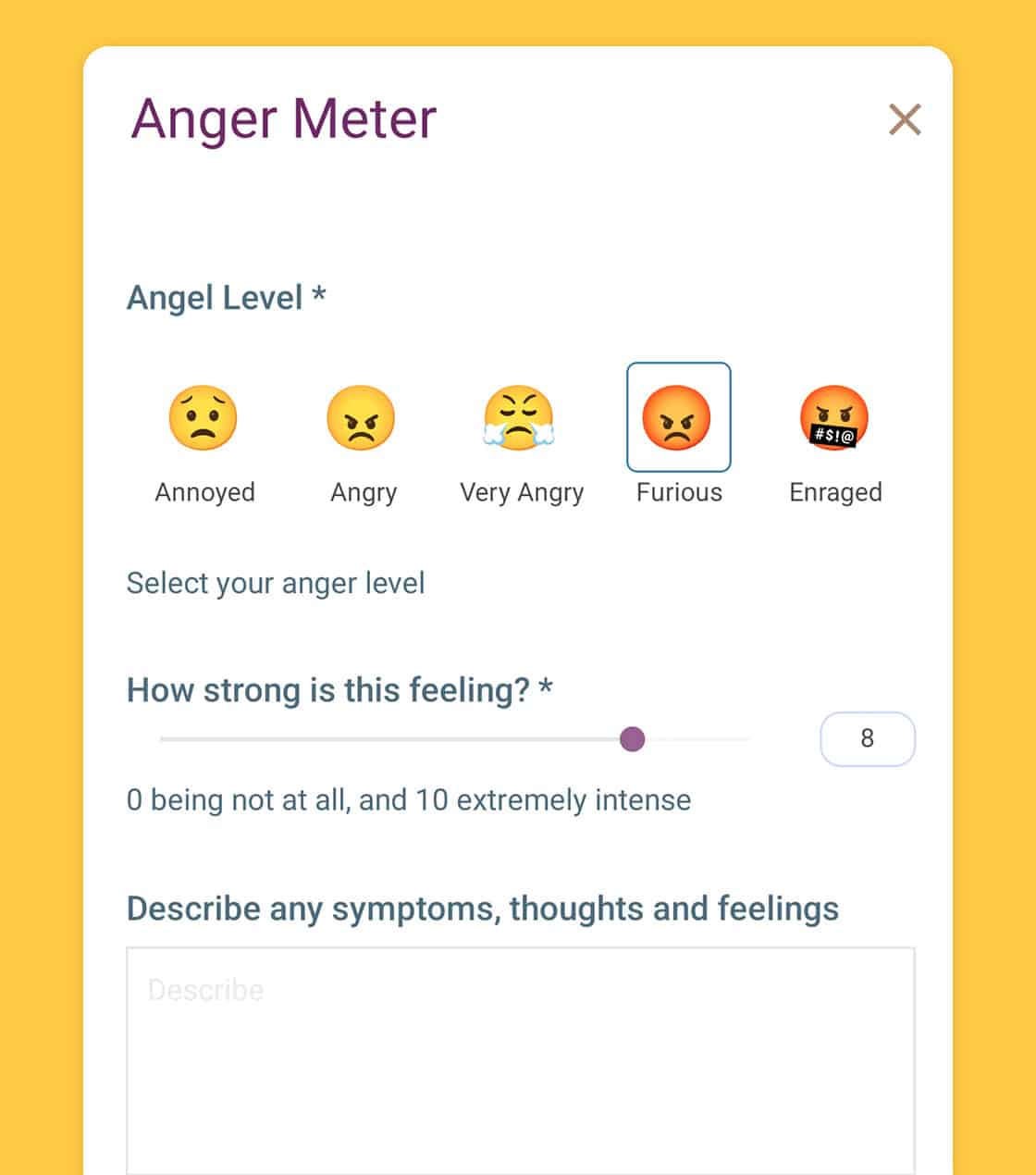 anger meter worksheet featured image