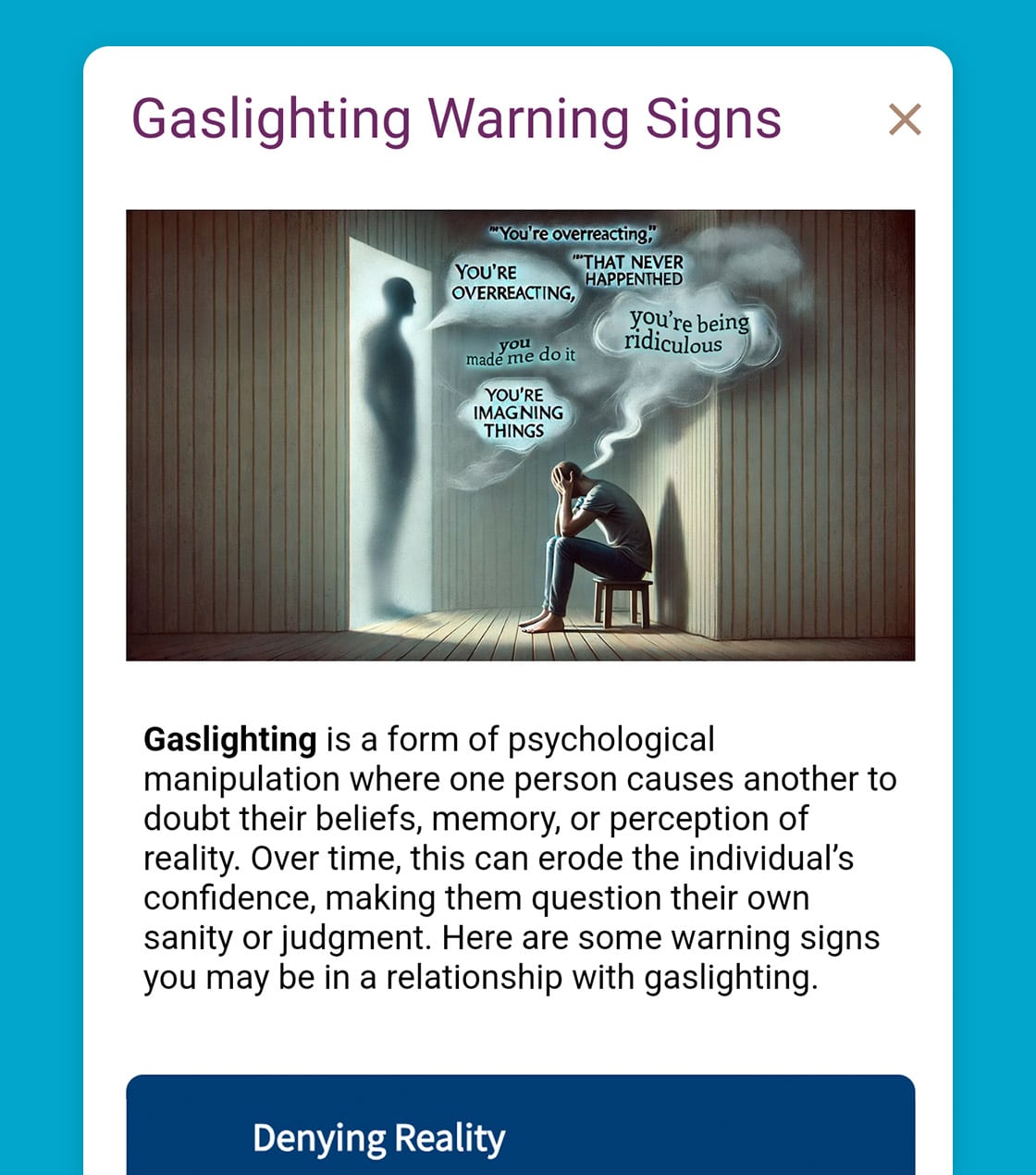 gaslighting warning signs featured image